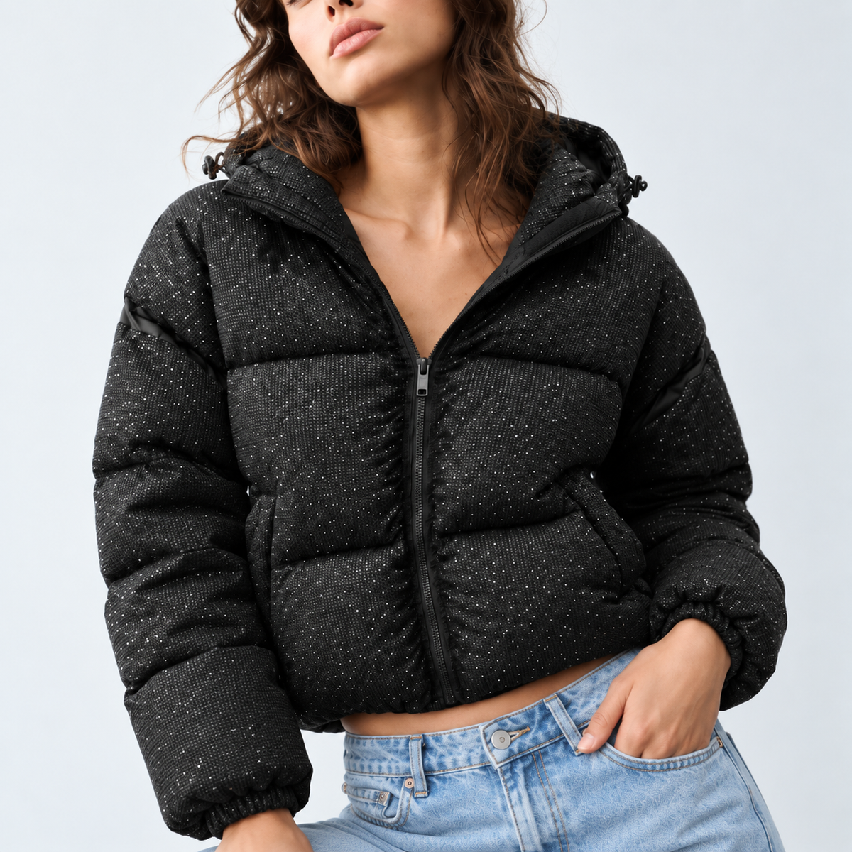 ONYXÉ Crystal Puffer